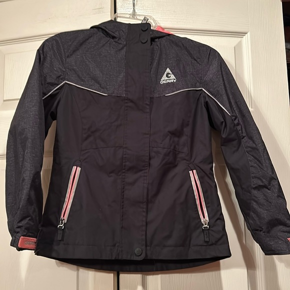 Gerry er Jackets & Coats Gerry Sz 78 Girls Midweight Waterproof Hooded Jacket Breathable